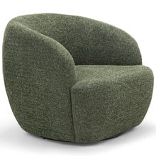 Mima Chenille Swivel Tub Chair
